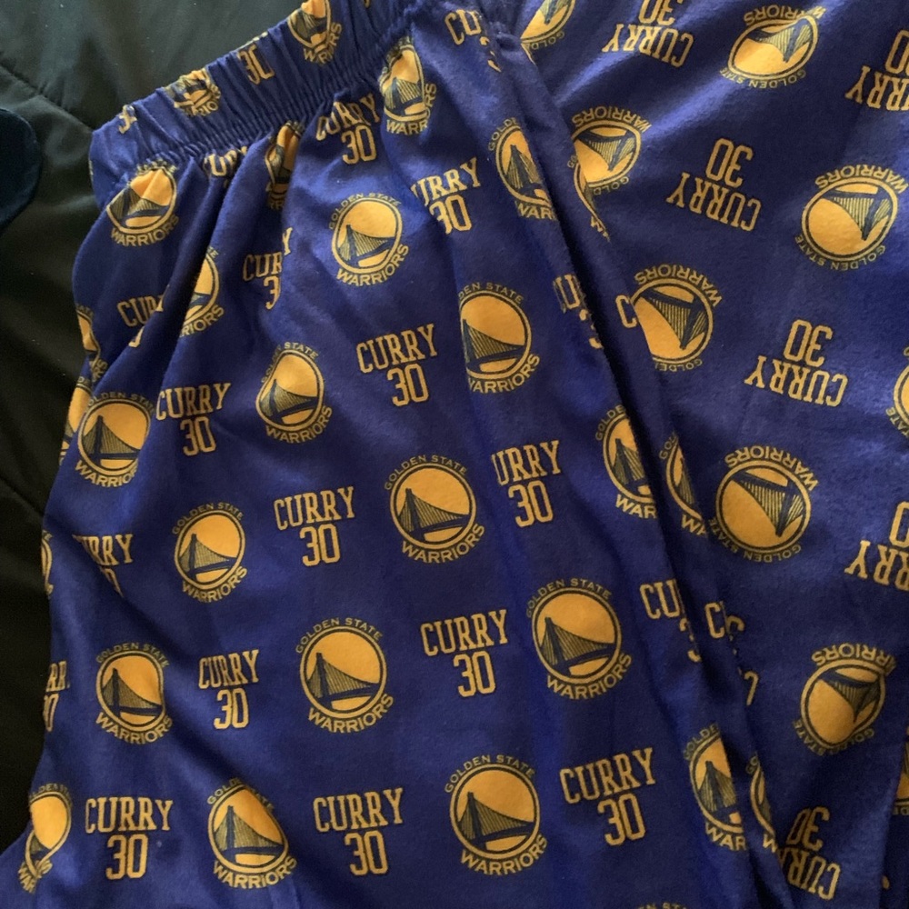 Warriors unisex pajama bottoms